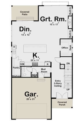 Main Floor for House Plan #963-00429