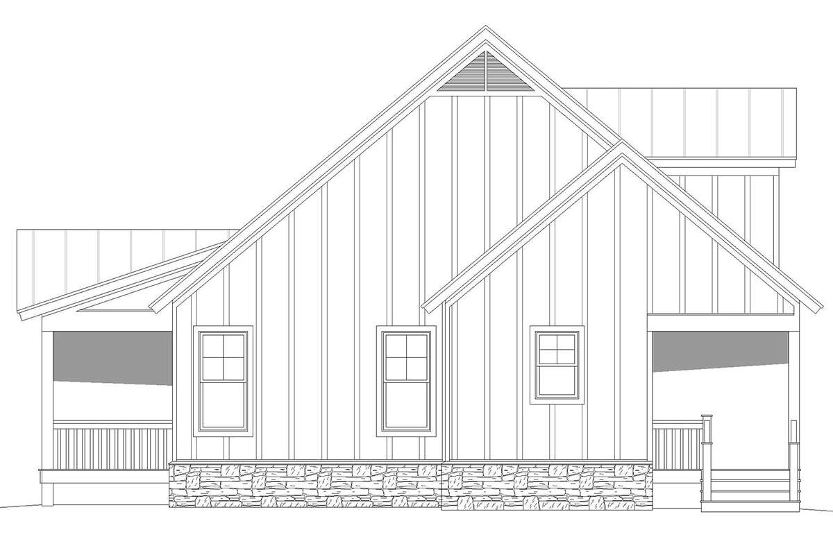 Country House Plan #940-00240 Elevation Photo