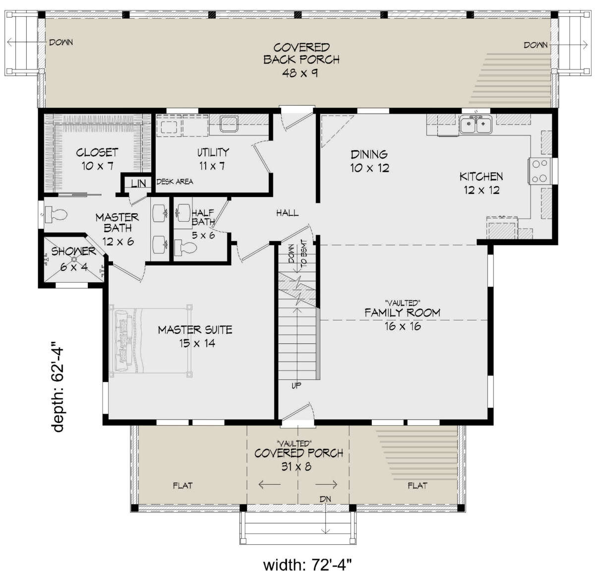 Main Floor for House Plan #940-00240