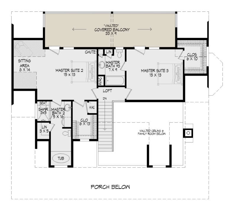 House Plan House Plan #24581 Drawing 2