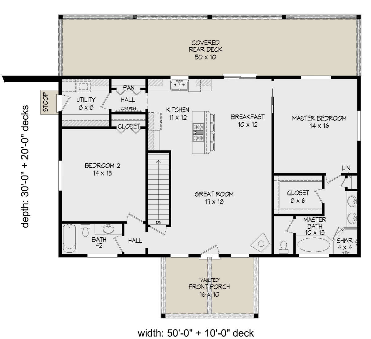Main Floor for House Plan #940-00242