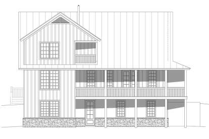 Country House Plan #940-00243 Elevation Photo