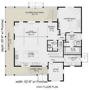 Main Floor for House Plan #940-00243