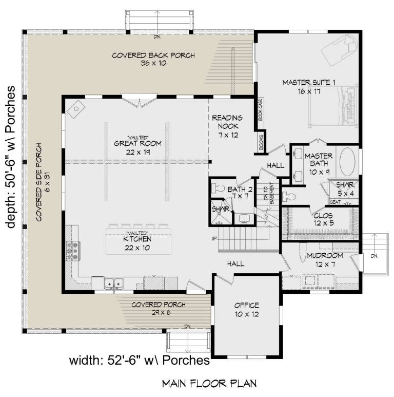 House Plan House Plan #24584 Drawing 1