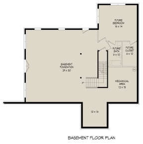 Basement for House Plan #940-00243
