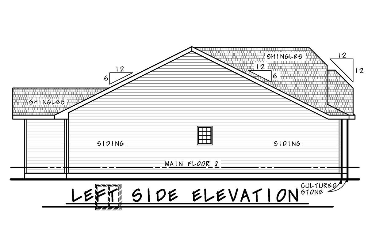 Country House Plan #402-01648 Elevation Photo