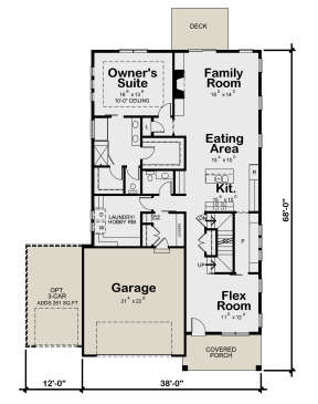 Main Floor for House Plan #402-01649