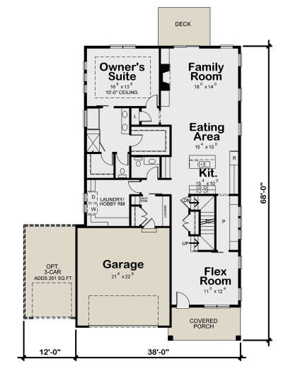 Main Floor for House Plan #402-01649