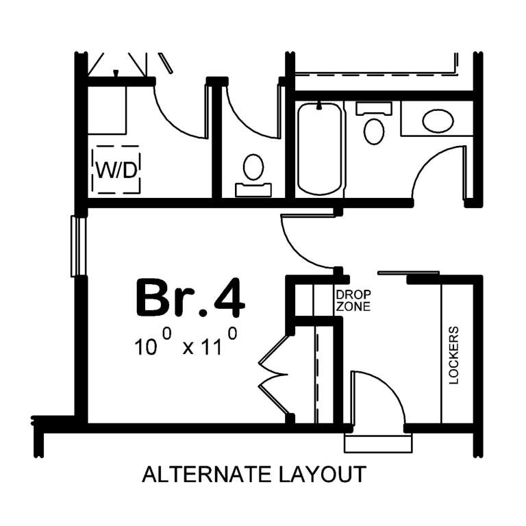 House Plan House Plan #24586 Drawing 4