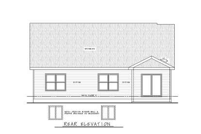 Traditional House Plan #402-01650 Elevation Photo