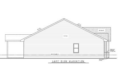 Traditional House Plan #402-01650 Elevation Photo