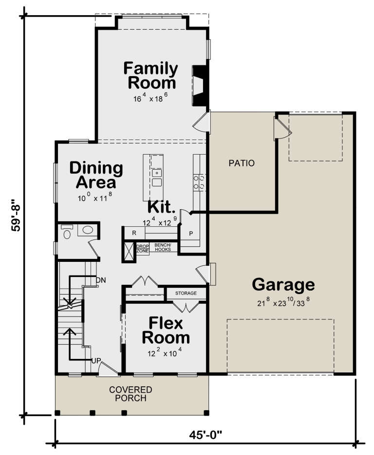 House Plan House Plan #24589 Drawing 1
