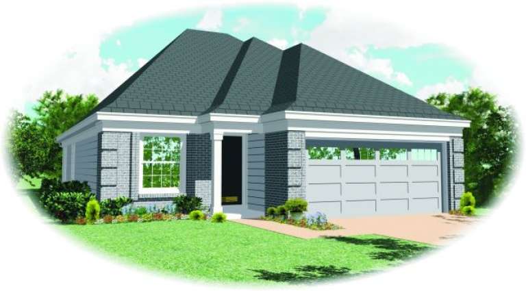 House Plan House Plan #2459 Front Elevation