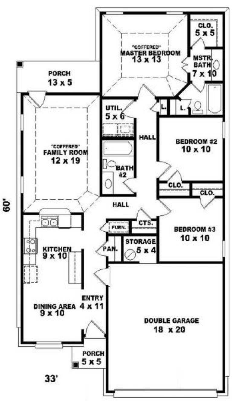 House Plan House Plan #2459 Drawing 1
