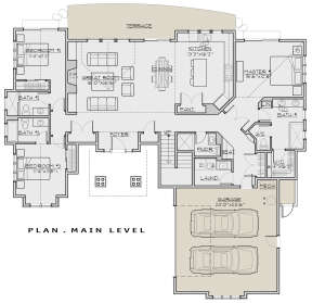 Main Floor for House Plan #5829-00028