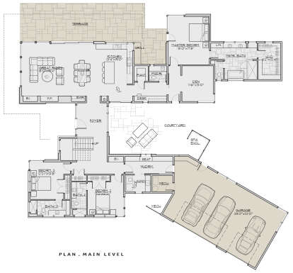 Main Floor for House Plan #5829-00031