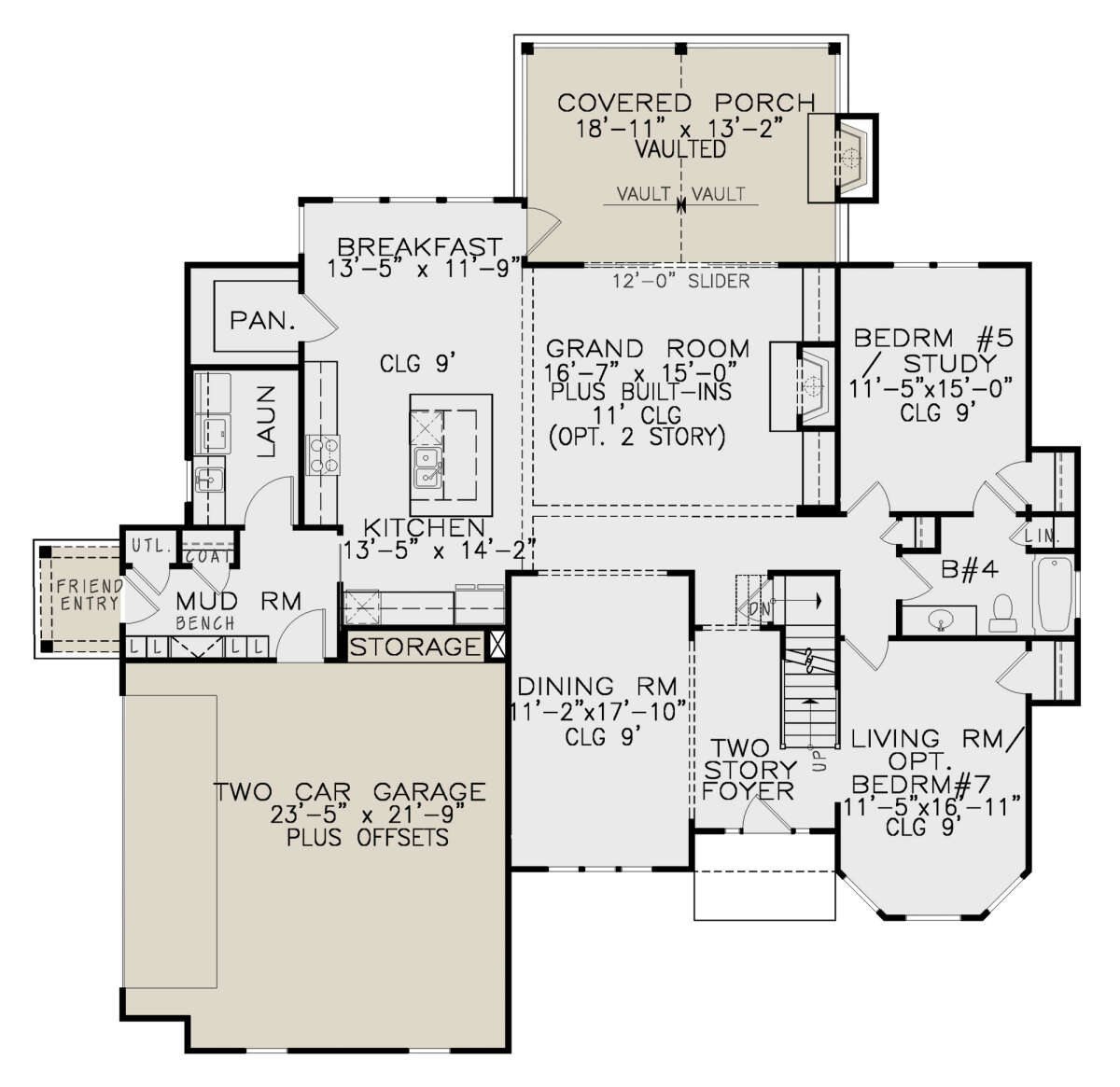 Main Floor for House Plan #699-00269