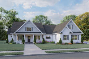 Modern Farmhouse House Plan #6849-00094 Elevation Photo