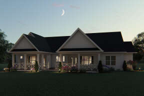 Modern Farmhouse House Plan #6849-00094 Elevation Photo