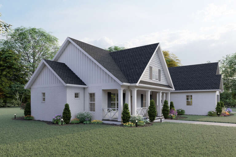 Modern Farmhouse House Plan #6849-00094 Elevation Photo