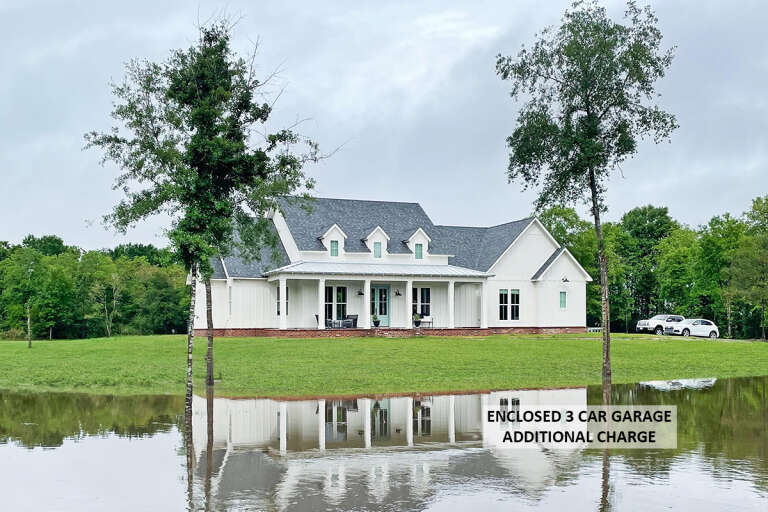 Modern Farmhouse House Plan #4534-00031 Build Photo