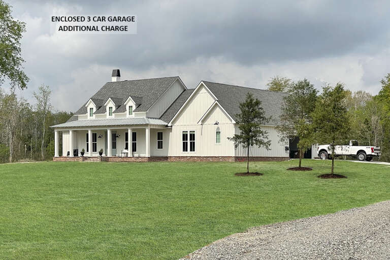 Modern Farmhouse House Plan #4534-00031 Build Photo