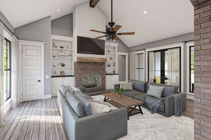 Modern Farmhouse House Plan #4534-00031 Additional Photo