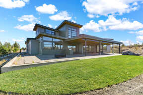 Contemporary House Plan #5829-00032 Elevation Photo