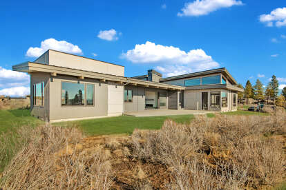 Contemporary House Plan #5829-00033 Elevation Photo