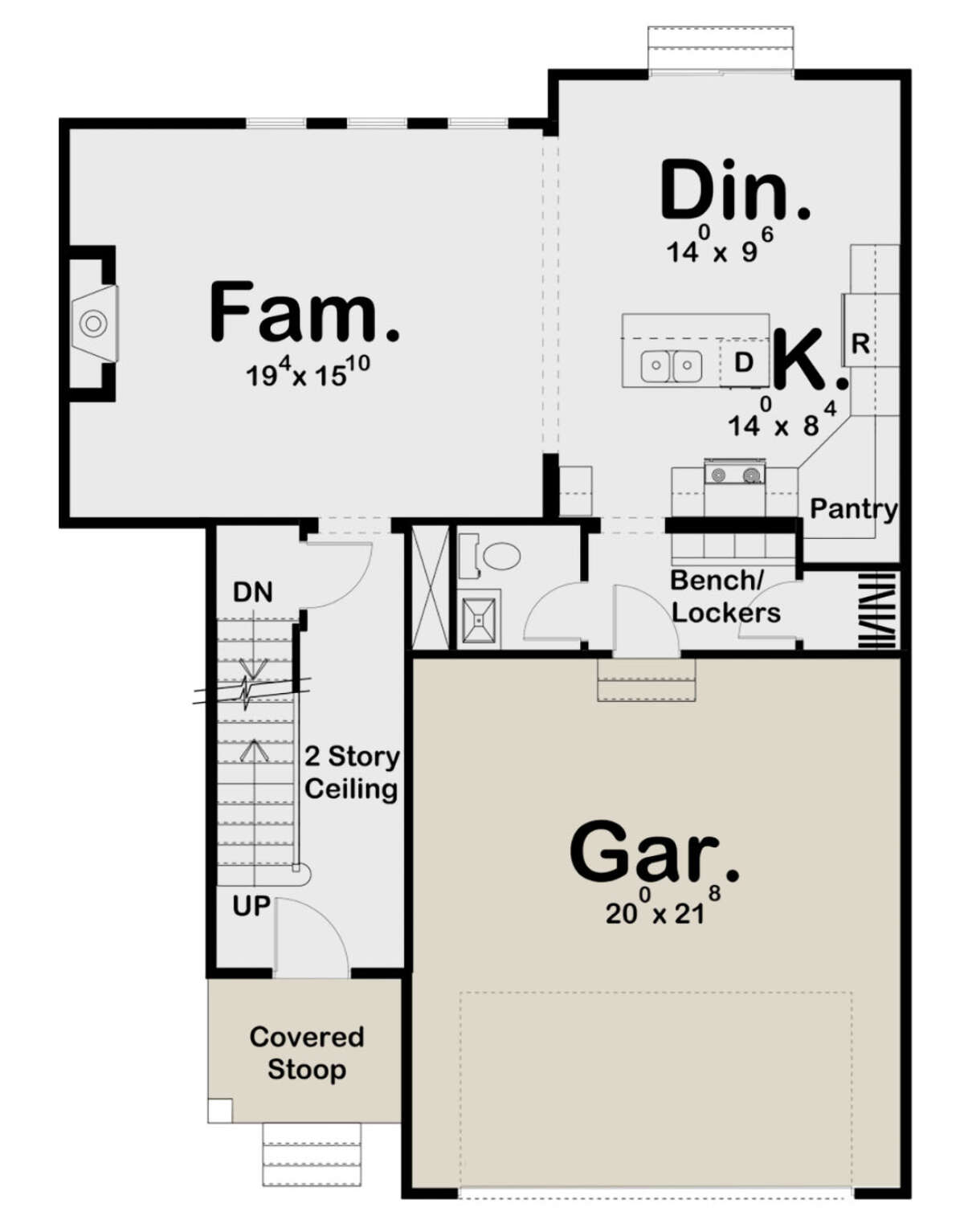 Main Floor for House Plan #963-00431