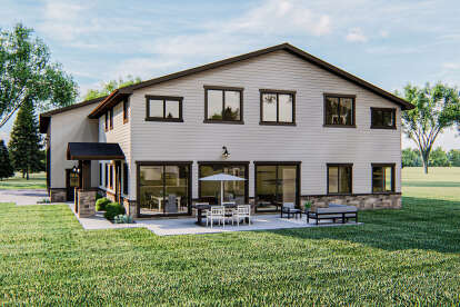 Barn House Plan #963-00432 Elevation Photo