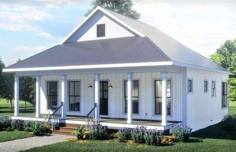 Country House Plan #1776-00110 Elevation Photo