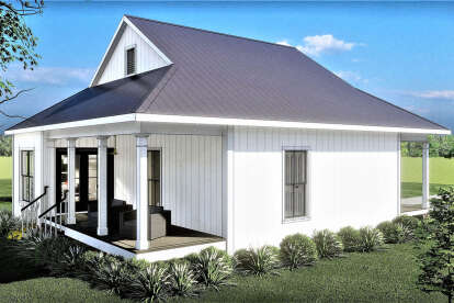 Country House Plan #1776-00110 Elevation Photo
