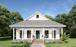 Country House Plan #1776-00110 Elevation Photo