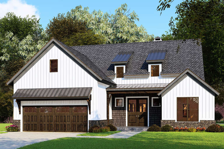 House Plan House Plan #24614 Front Elevation 