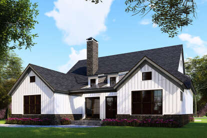 Modern Farmhouse House Plan #8318-00163 Elevation Photo