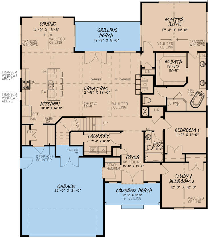 House Plan House Plan #24614 Drawing 1