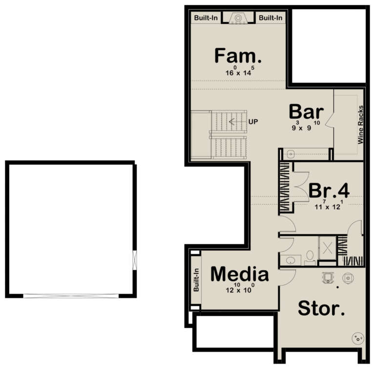 House Plan House Plan #24616 Drawing 3