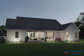 Modern Farmhouse House Plan #041-00226 Elevation Photo