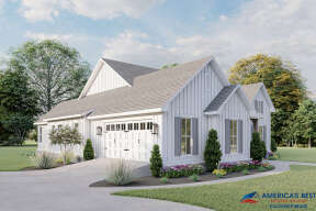 Modern Farmhouse House Plan #041-00226 Elevation Photo