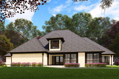 European House Plan #8318-00164 Elevation Photo