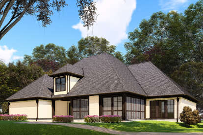 European House Plan #8318-00164 Elevation Photo