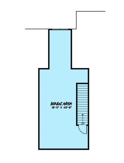 Bonus Room for House Plan #8318-00164