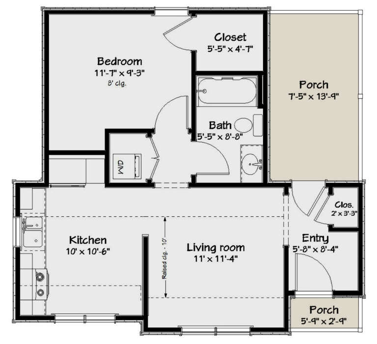 House Plan House Plan #24626 Drawing 1