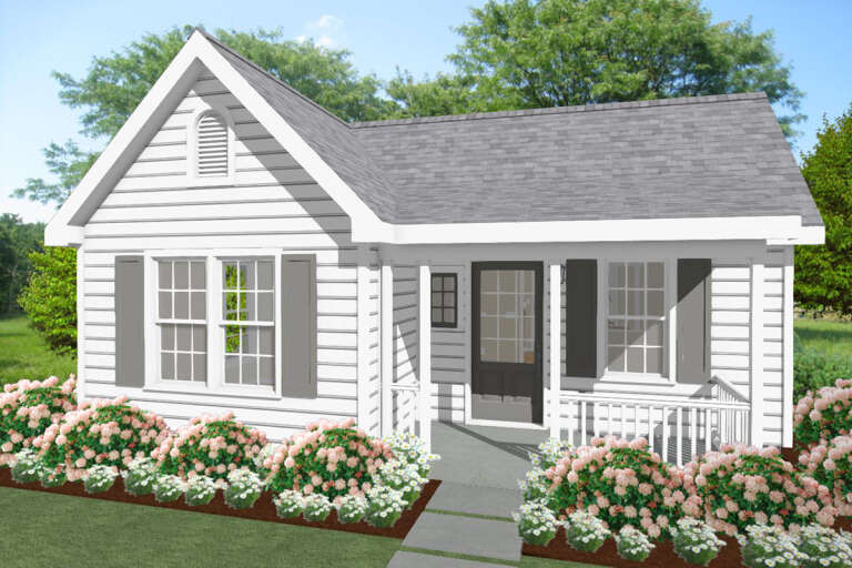 House Plan House Plan #24627 Front Elevation 