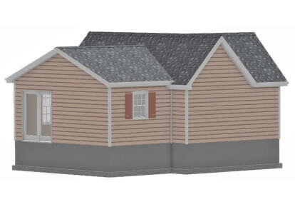 Cottage House Plan #1502-00002 Elevation Photo