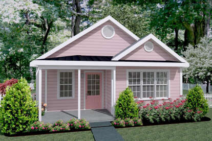 Cottage House Plan #1502-00004 Elevation Photo