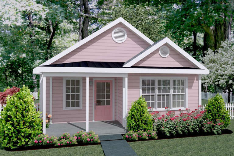 Cottage House Plan #1502-00004 Elevation Photo