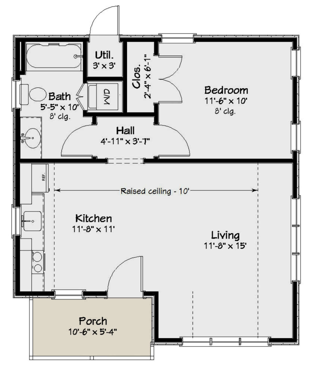 Main Floor for House Plan #1502-00004