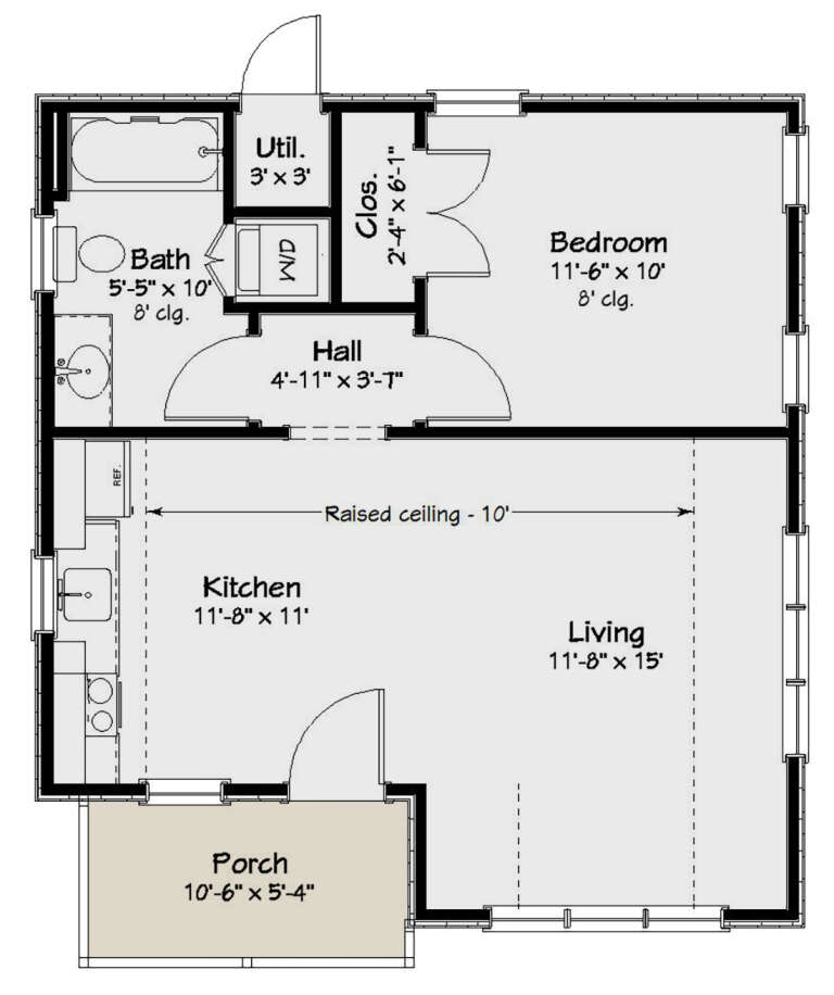 House Plan House Plan #24629 Drawing 1